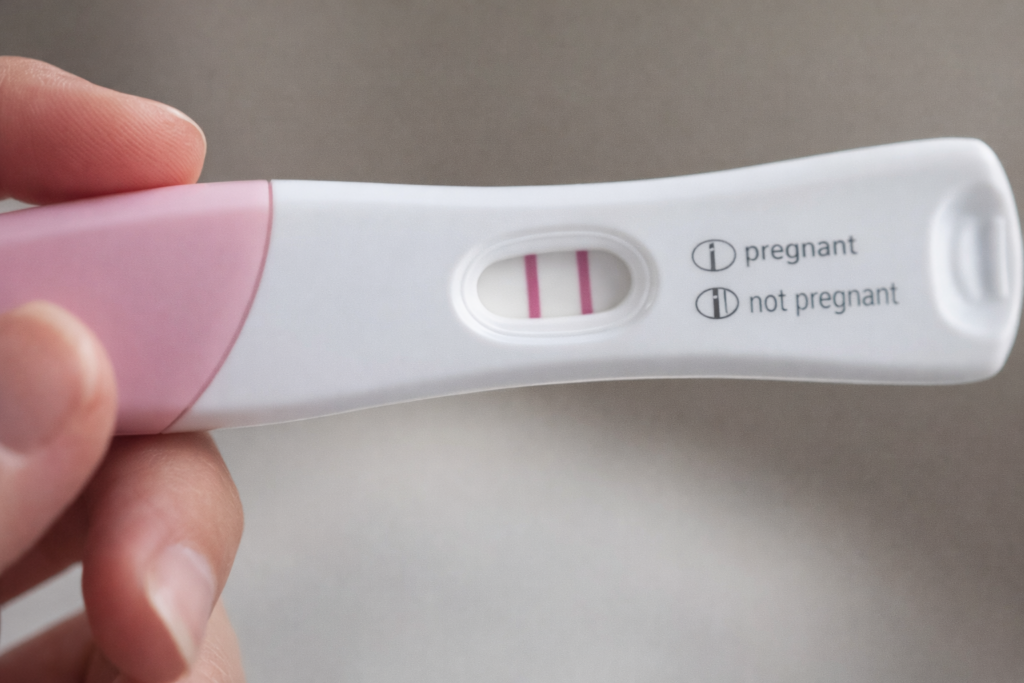 Exame de Gravidez Positivo PDF Para Editar Grátis